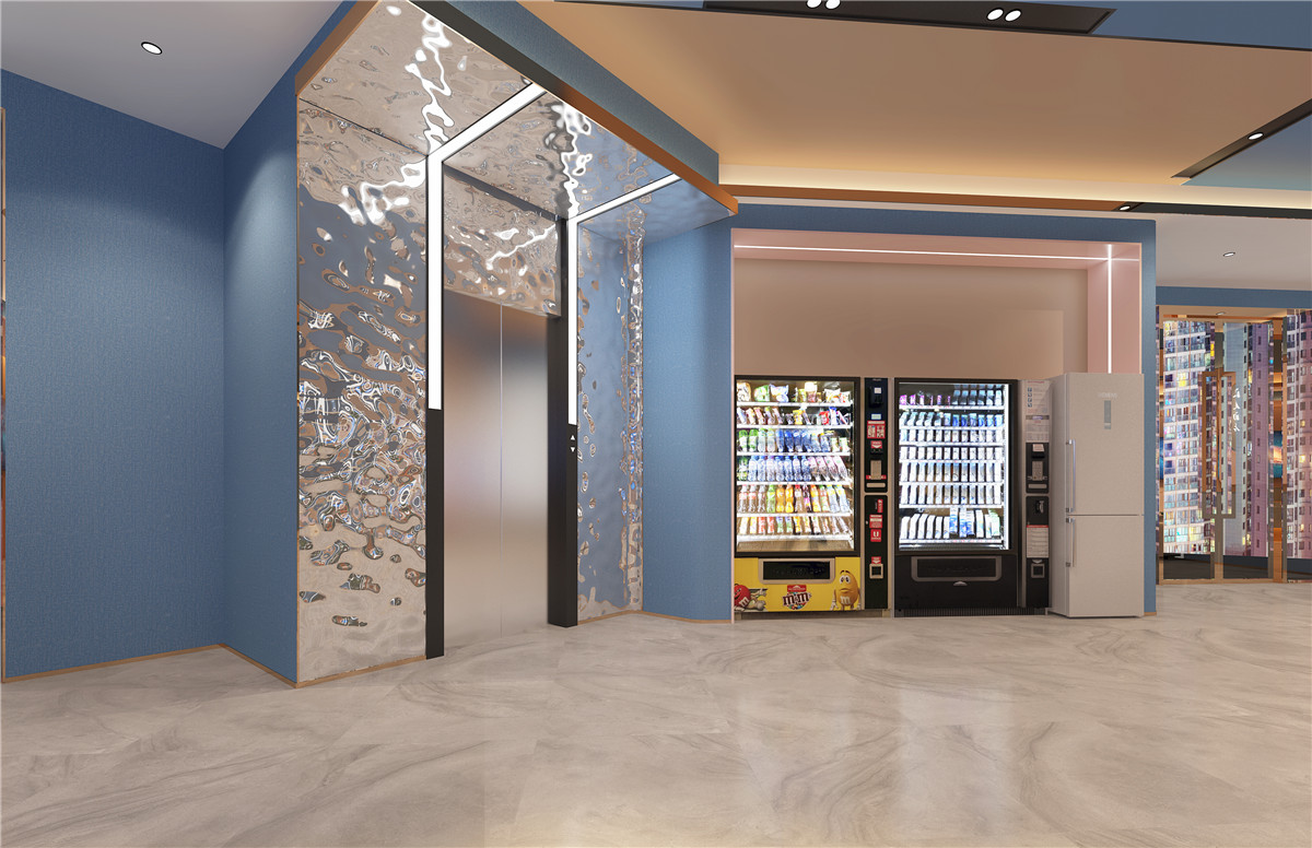 郑州清枫白露网红开云中国大厅设计效果图