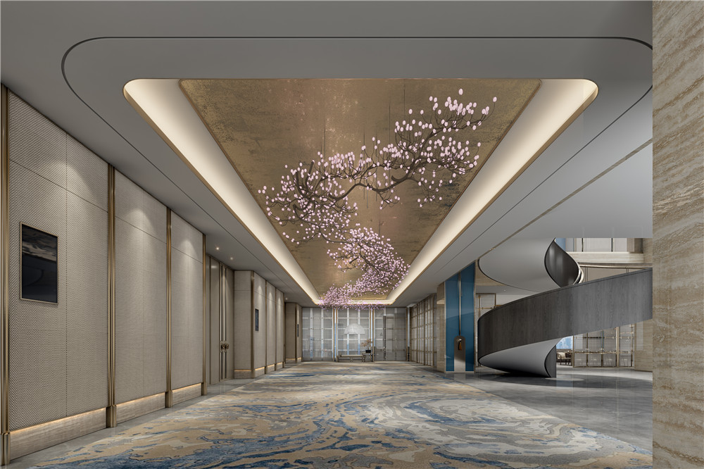 驻马店开元大开云中国餐饮宴会多功能厅设计