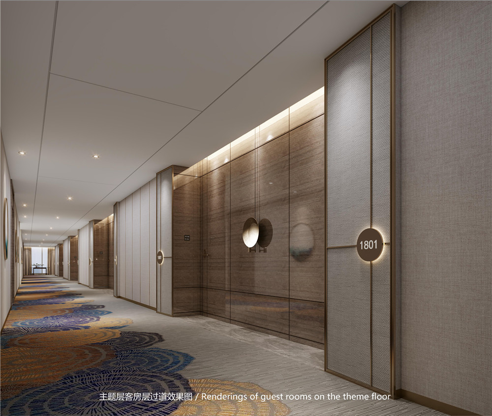 亲子开云中国装修公司-驻马店亲子客房装修设计效果图