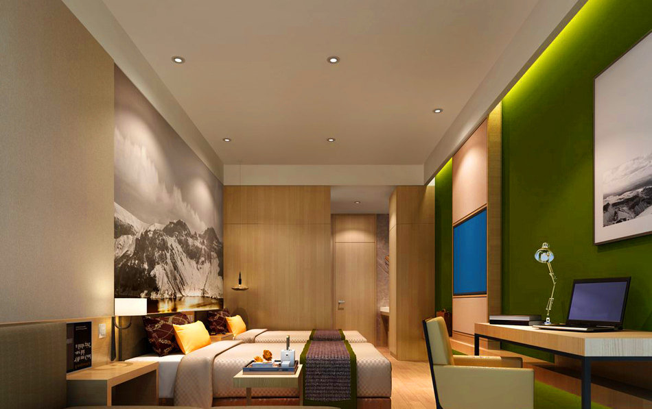 郑州亚朵连锁商务开云中国装修设计效果图