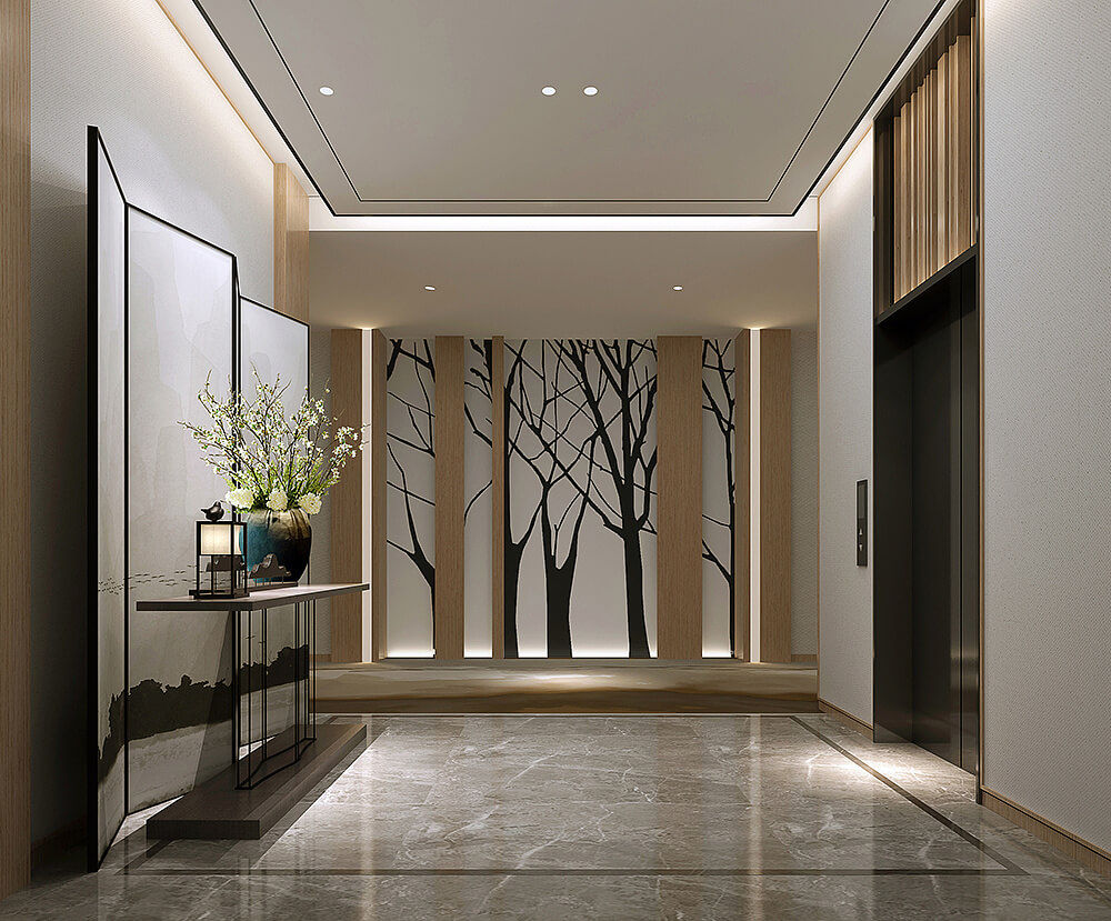 开封轻驿简约风商务开云中国装修设计方案效果图