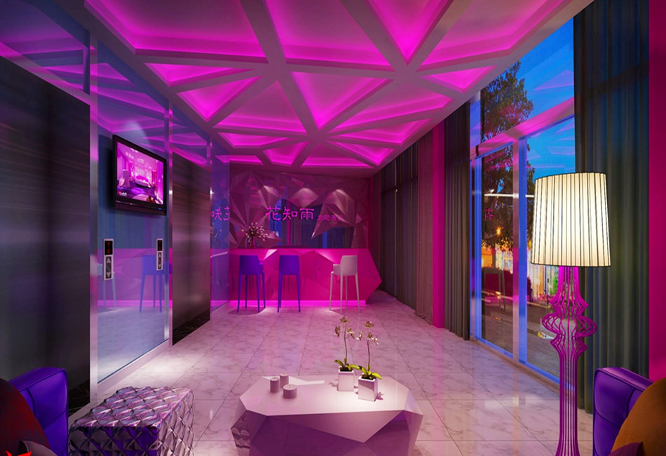 郑州花知雨情侣主题开云中国装修设计效果图