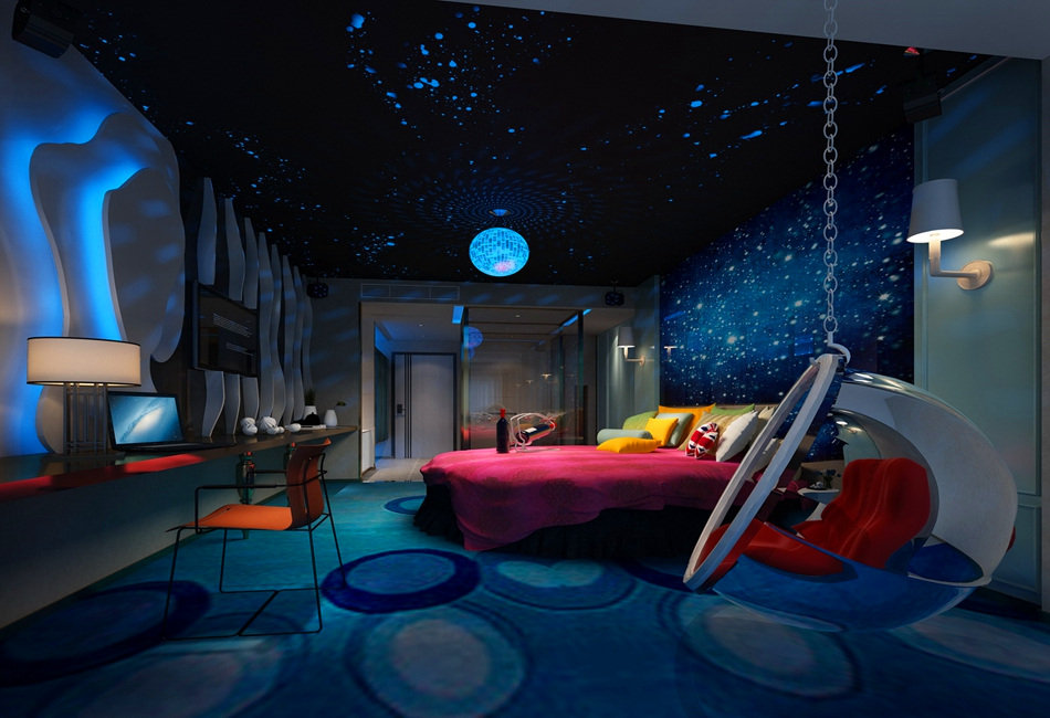 郑州花知雨情侣主题开云中国装修设计效果图