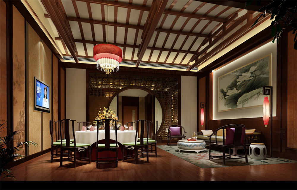 五星级度假开云中国设计-江西南康新都开云中国装修效果图