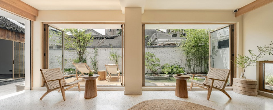 郑州旧房改民宿装修-花里精品民宿开云中国装修实景图