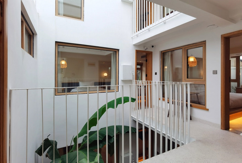 郑州旧房改民宿装修-花里精品民宿开云中国装修实景图