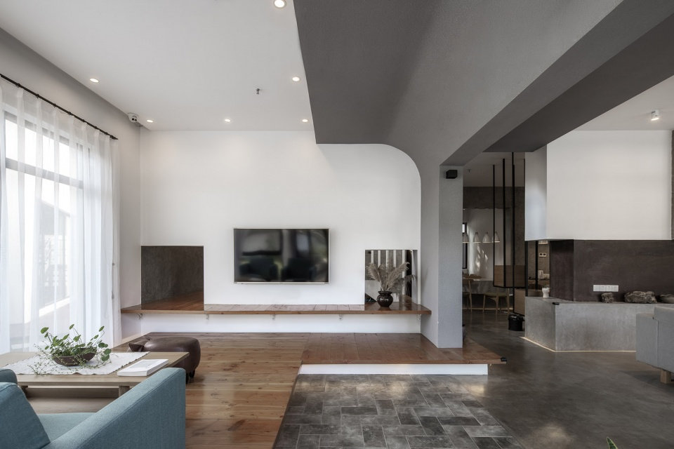 西厢简约风民宿装修设计案例实景图