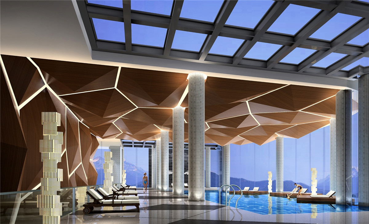 洛阳华胜五星级开云中国设计装修效果图