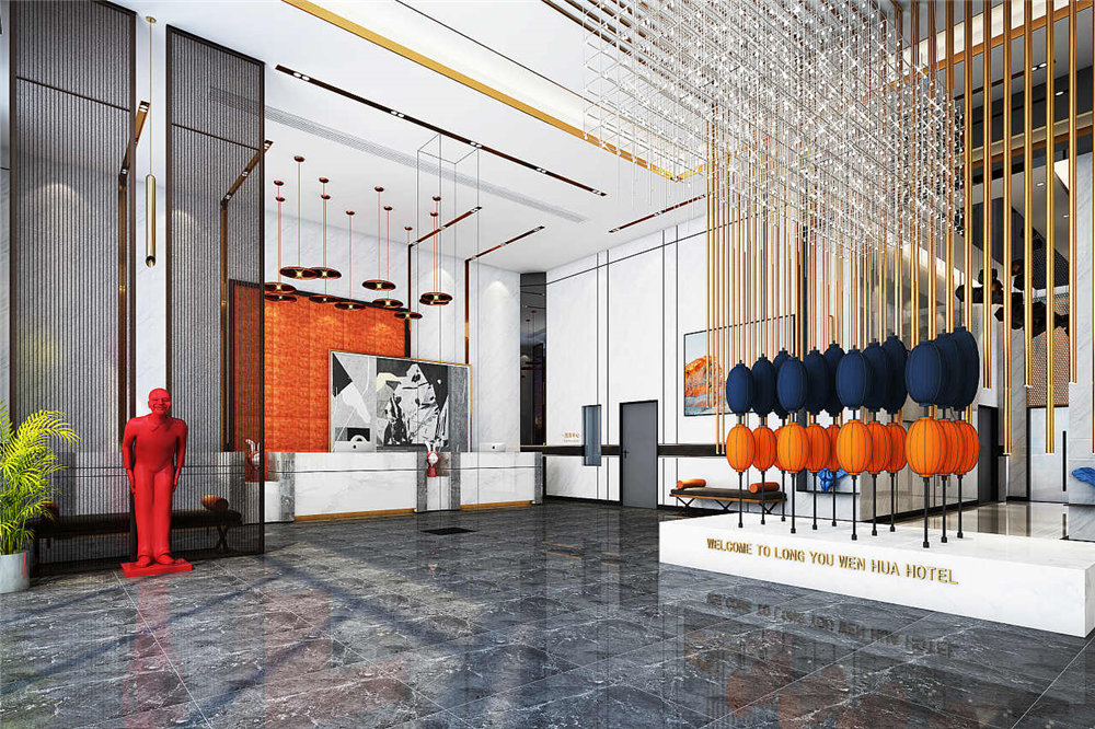 郑州LONG YOU精品开云中国装修设计方案效果图