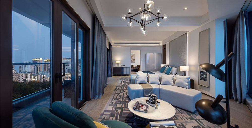 洛克湾时尚简约风度假开云中国装修设计案例