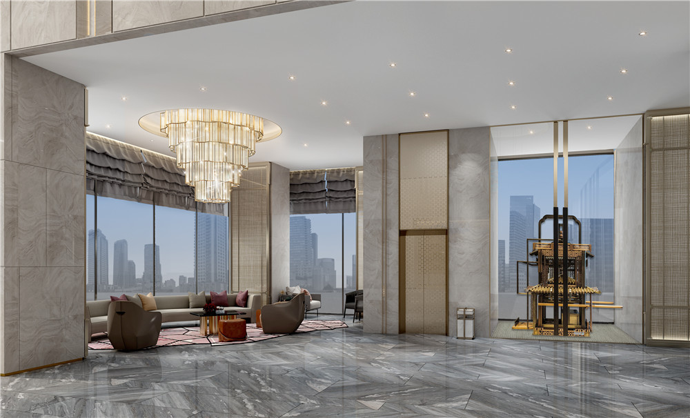 华鼎裕豪高端商务开云中国装修设计效果图