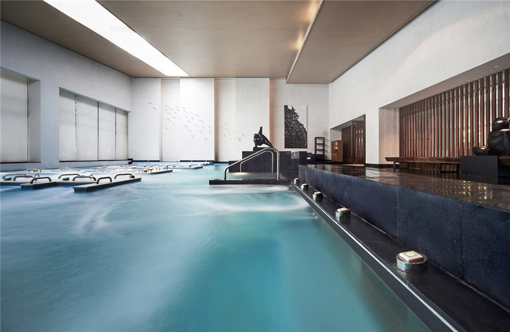 明谷行馆温泉度假开云中国设计装修实景图