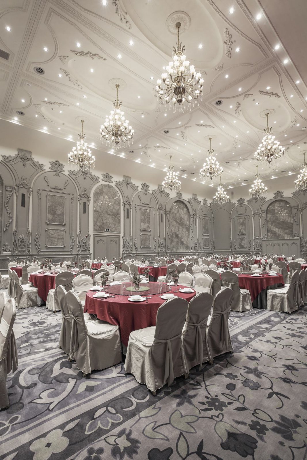 商丘婚宴宴会主题开云中国装修设计实景图