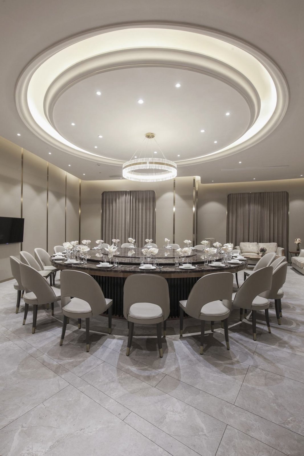 商丘婚宴宴会主题开云中国装修设计实景图