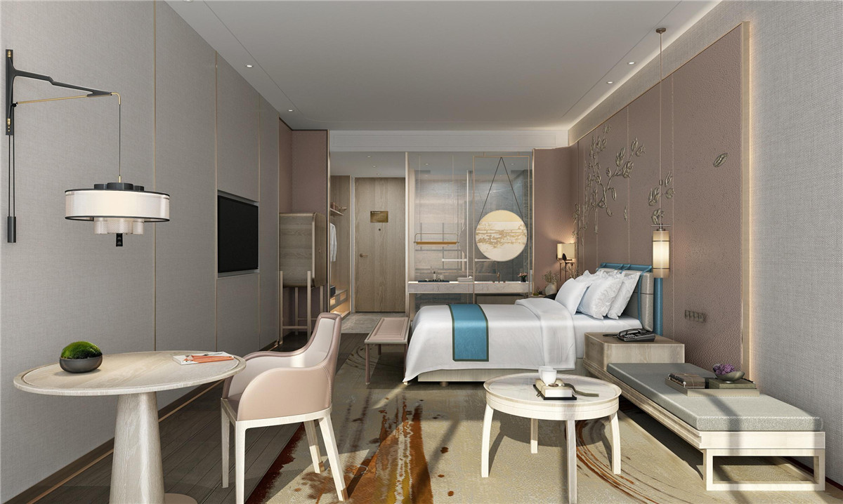 驻马店锦曼商务开云中国装修设计案例效果图