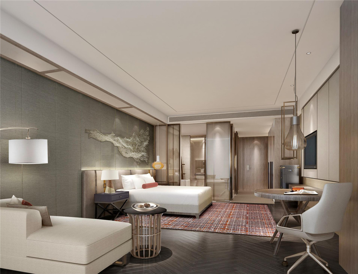 驻马店锦曼商务开云中国装修设计案例效果图