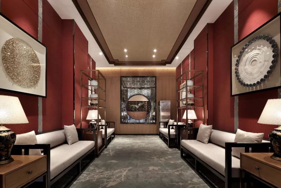 温泉度假开云中国设计-山西临汾澜庭开云中国装修实景图