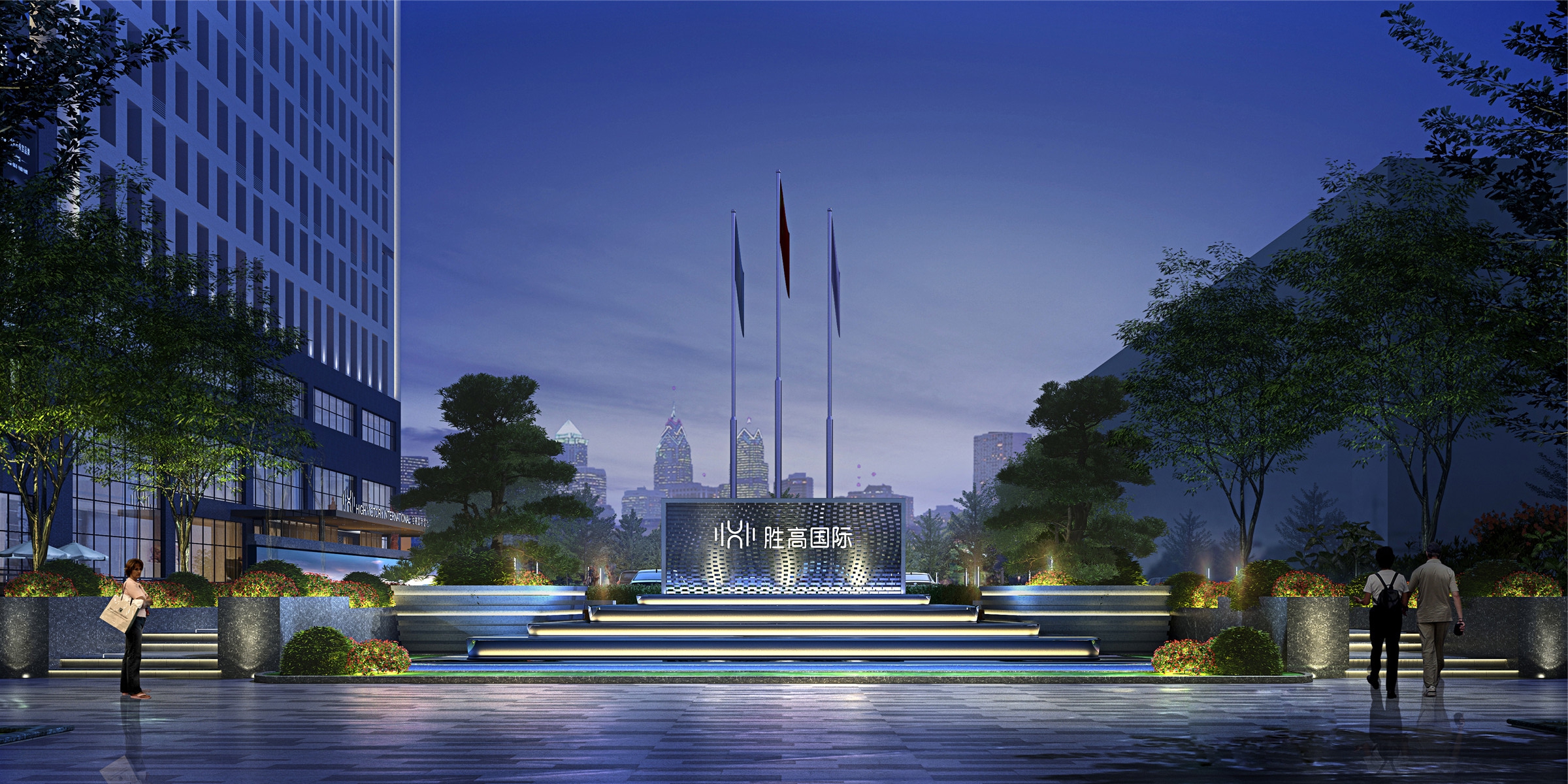 郑州胜高国际开云中国装修效果图