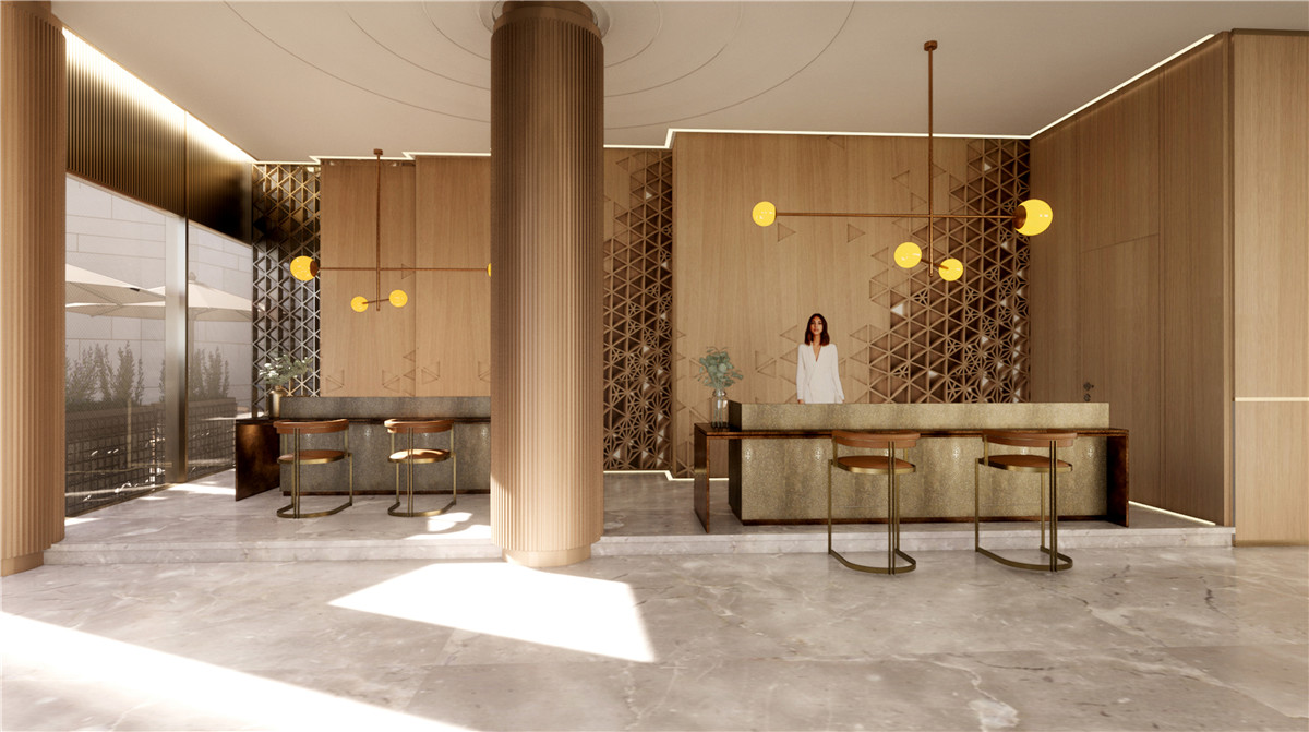 河南富饶国际精品开云中国装修设计案例效果图