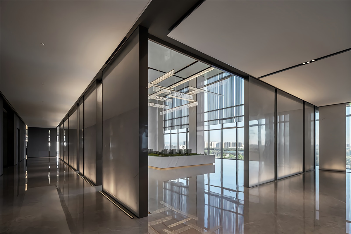 郑州集团总部办公楼设计公司-威新国际中心办公楼装