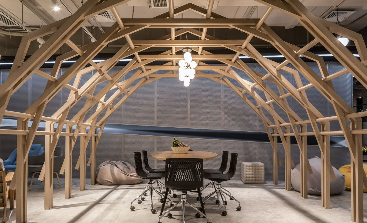 郑州丙晟科技公司办公室装修公司设计案例