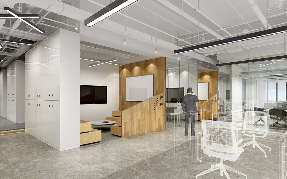 郑州智慧树开云手机网登入集团办公室装修公司设计案例