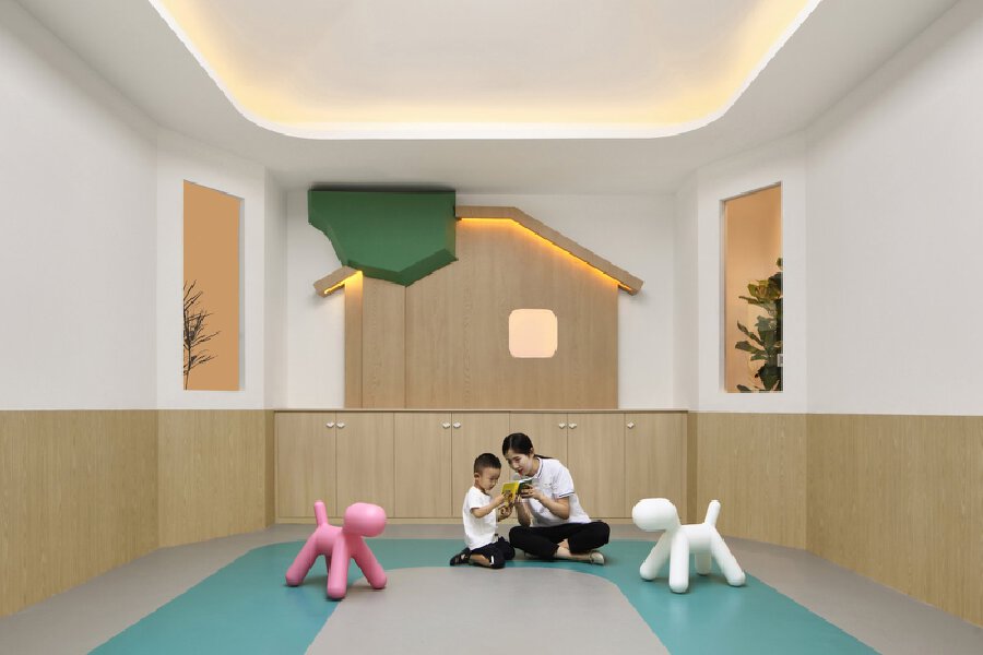 郑州儿童情商开云手机网登入机构装修设计公司装修案例