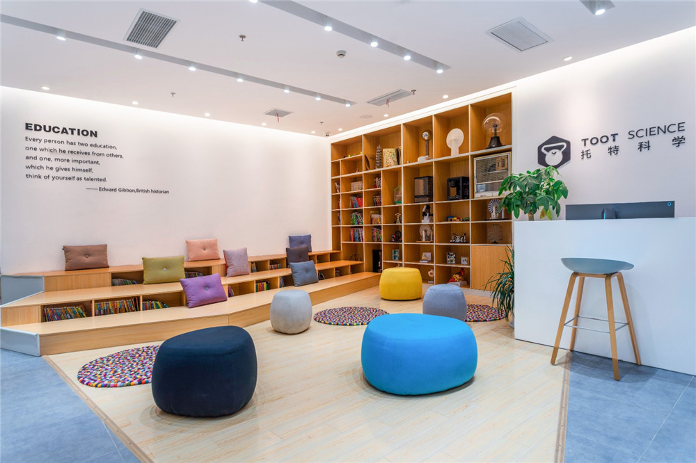 郑州托特少儿科学开云手机网登入中心装修设计案例
