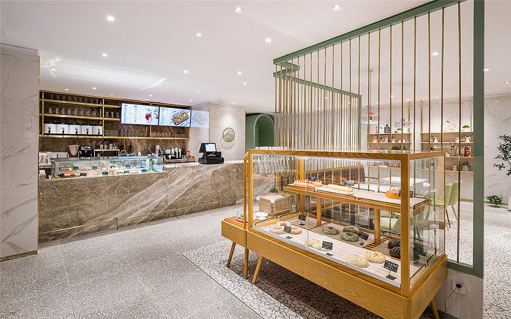 郑州贝星茶饮店装修公司设计案例