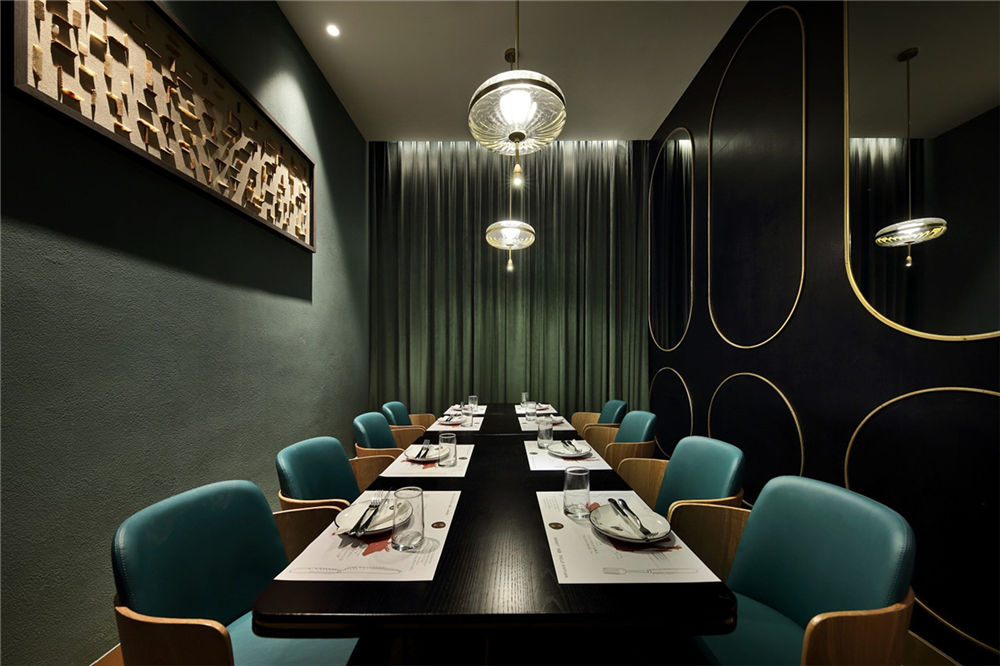 郑州原味牛扒西餐厅装修公司设计案例