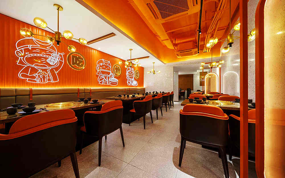 郑州义起烤肉一起行装修公司设计案例