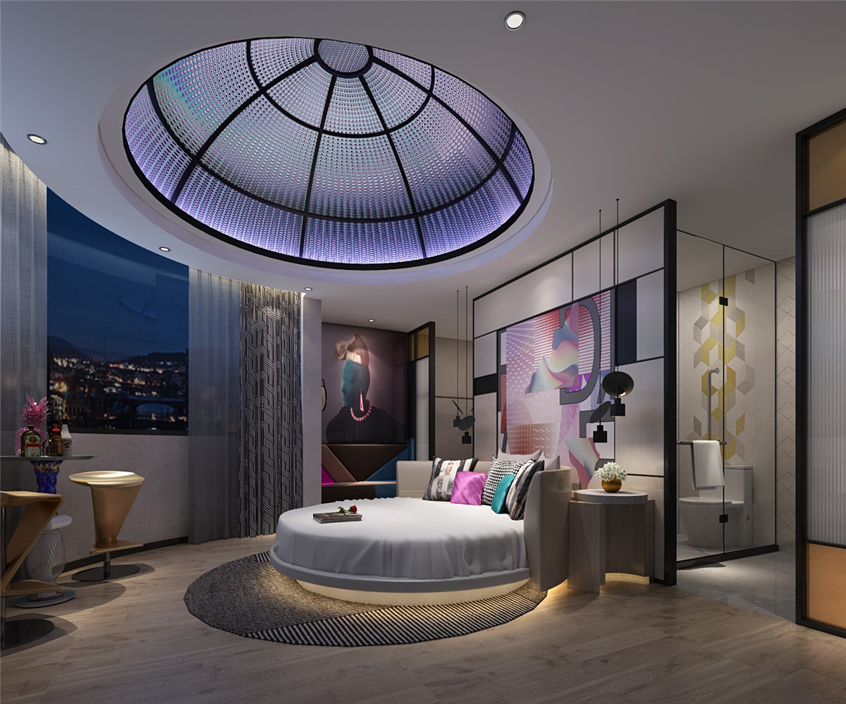 开封开云中国设计公司-时尚主题开云中国装修案例