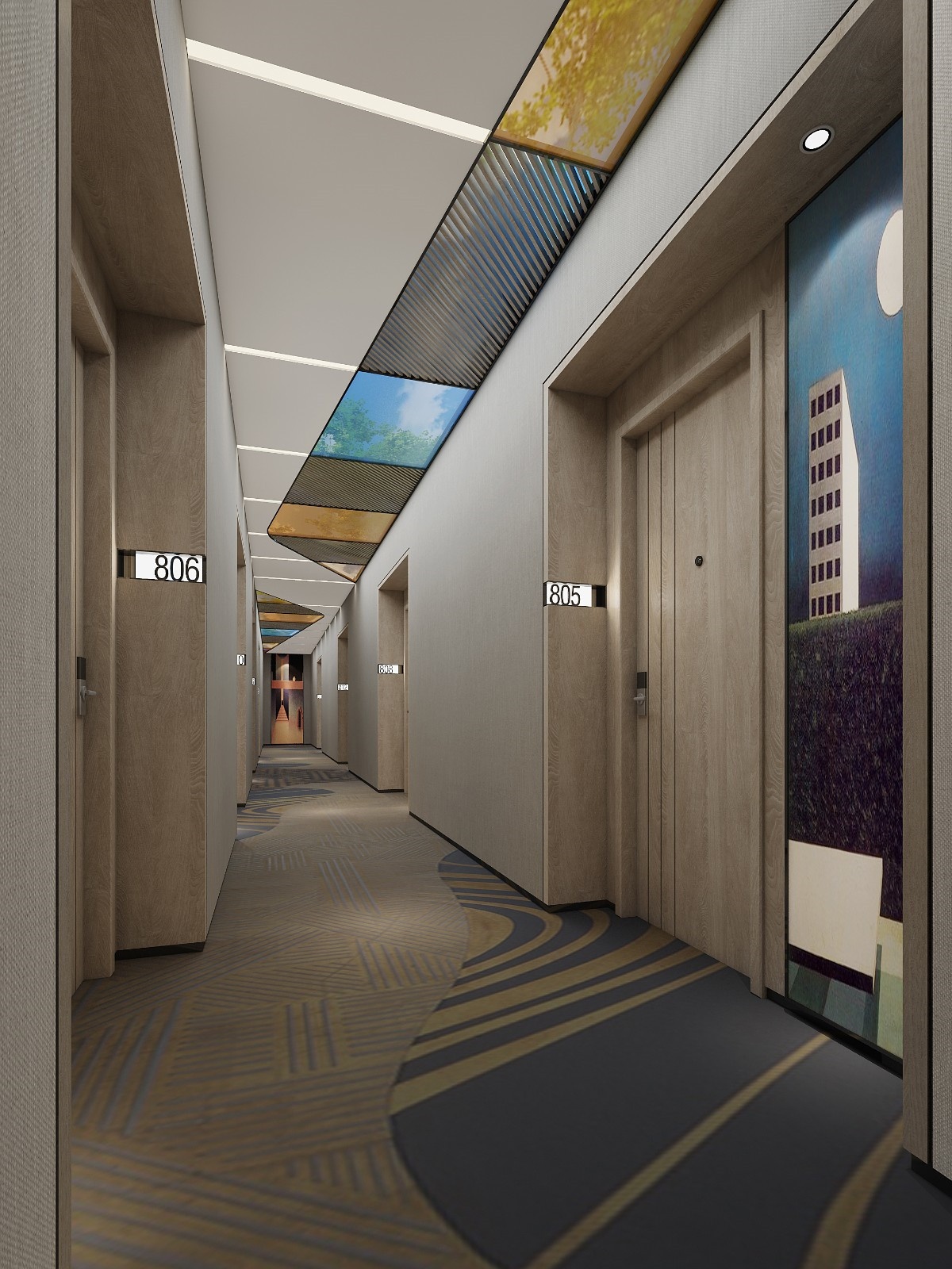 开封开云中国设计公司-时尚主题开云中国装修案例