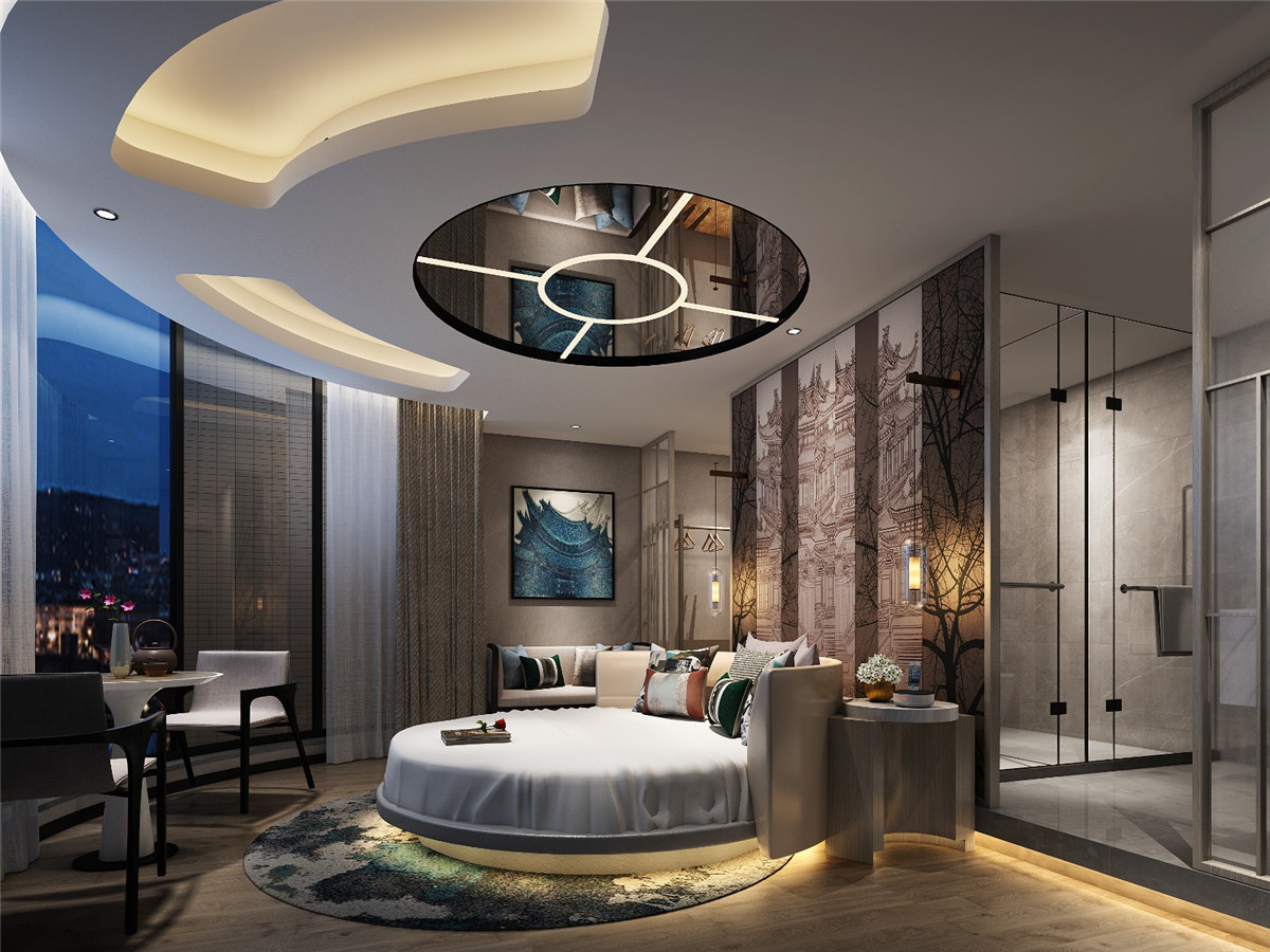 开封开云中国设计公司-时尚主题开云中国装修案例