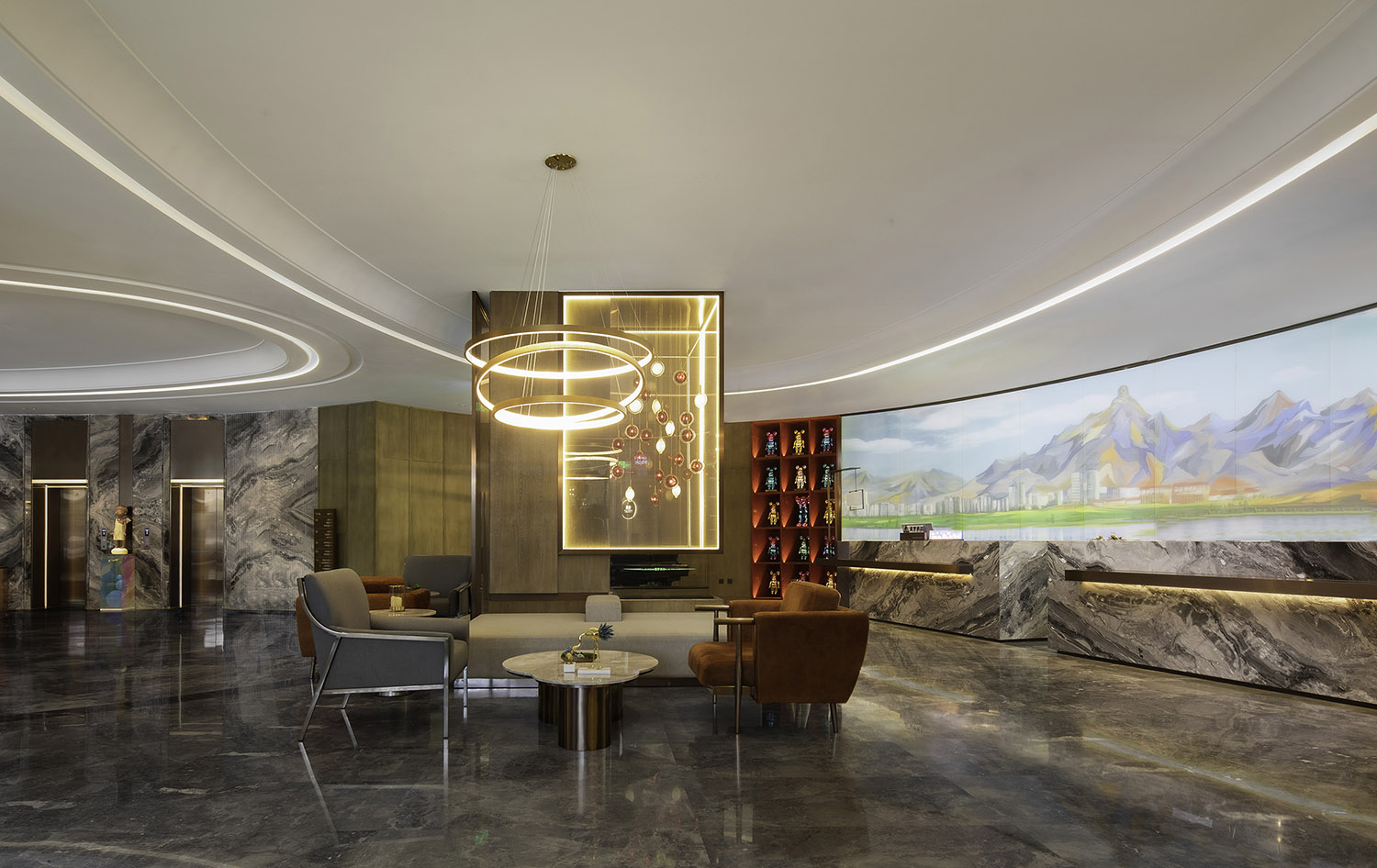 黄河明珠|内蒙蓝梦开云中国设计案例分享(图2)