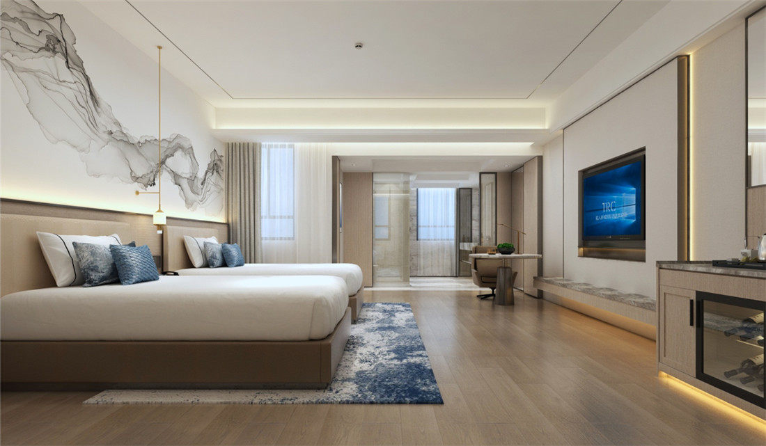 新乡驼人新诚国际开云中国装修设计案例效果图