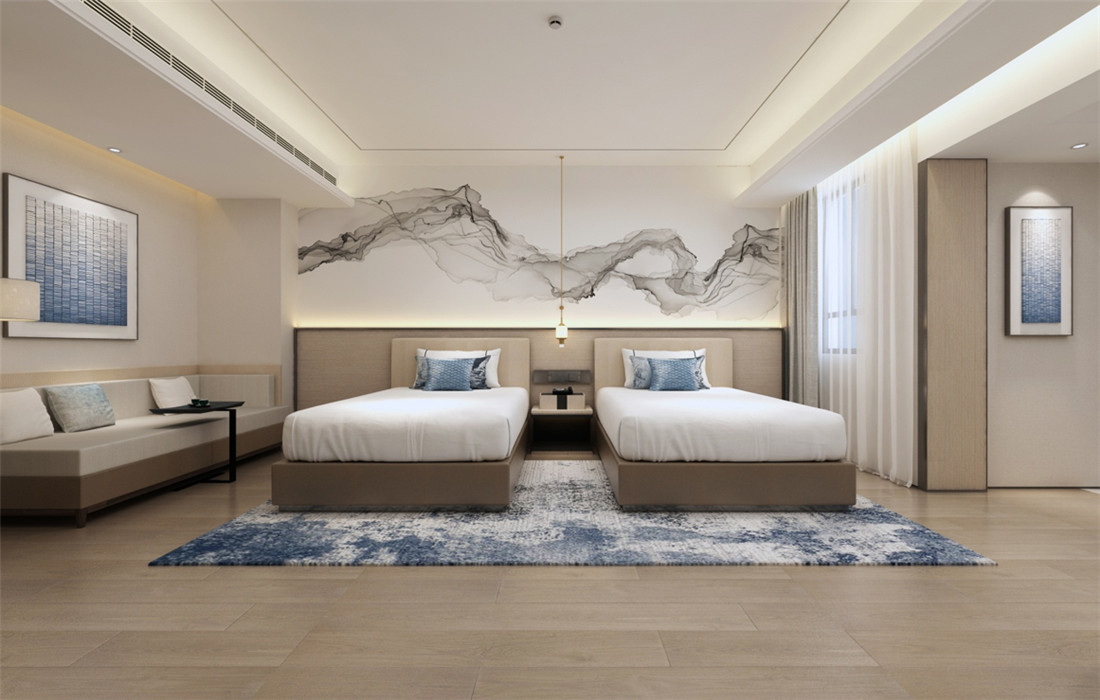 新乡驼人新诚国际开云中国装修设计案例效果图