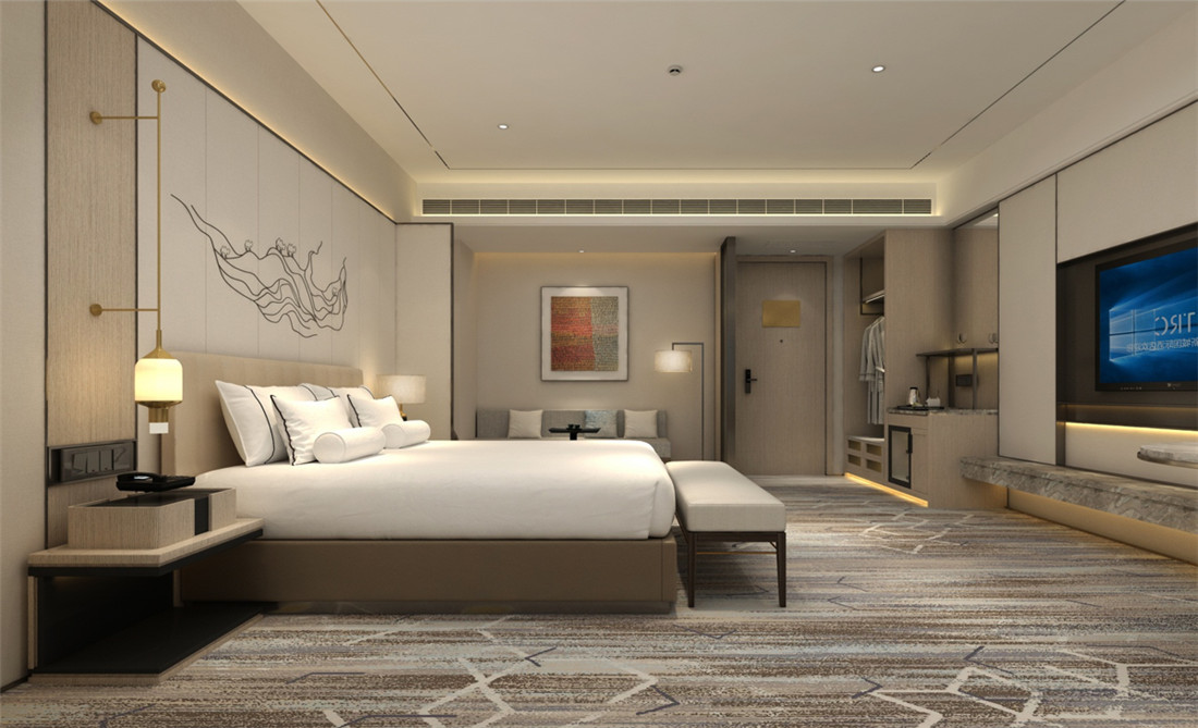 新乡驼人新诚国际开云中国装修设计案例效果图