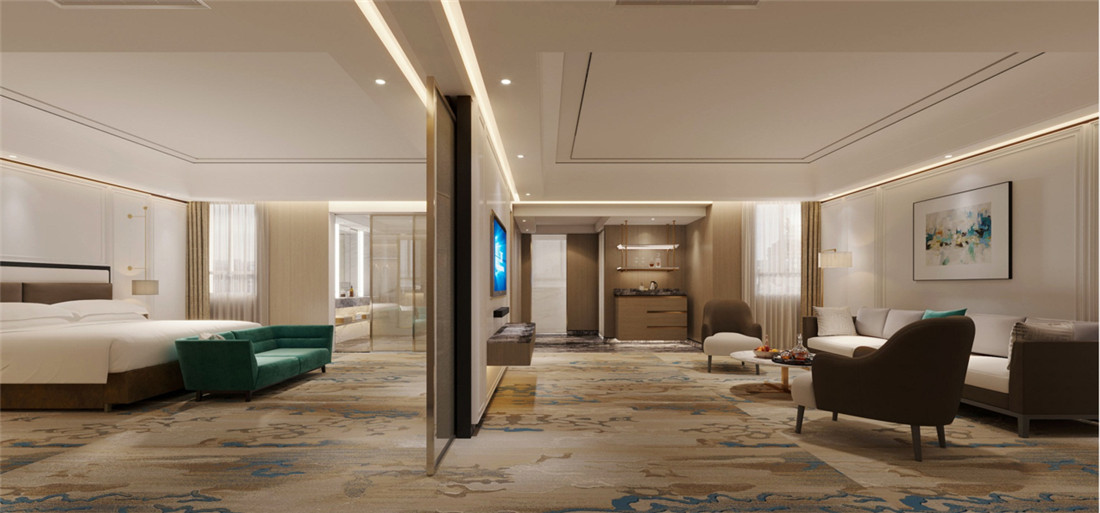 新乡驼人新诚国际开云中国装修设计案例效果图