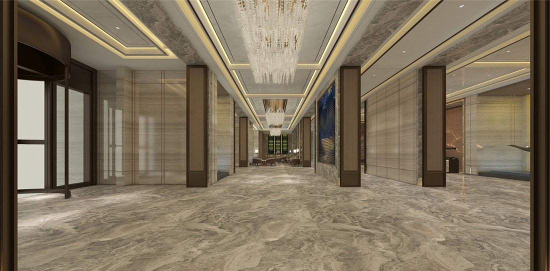 新乡驼人新诚国际开云中国装修设计案例效果图