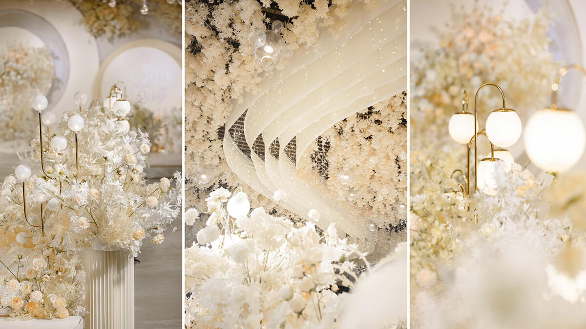 郑州婚礼堂婚宴开云中国设计公司装修案例