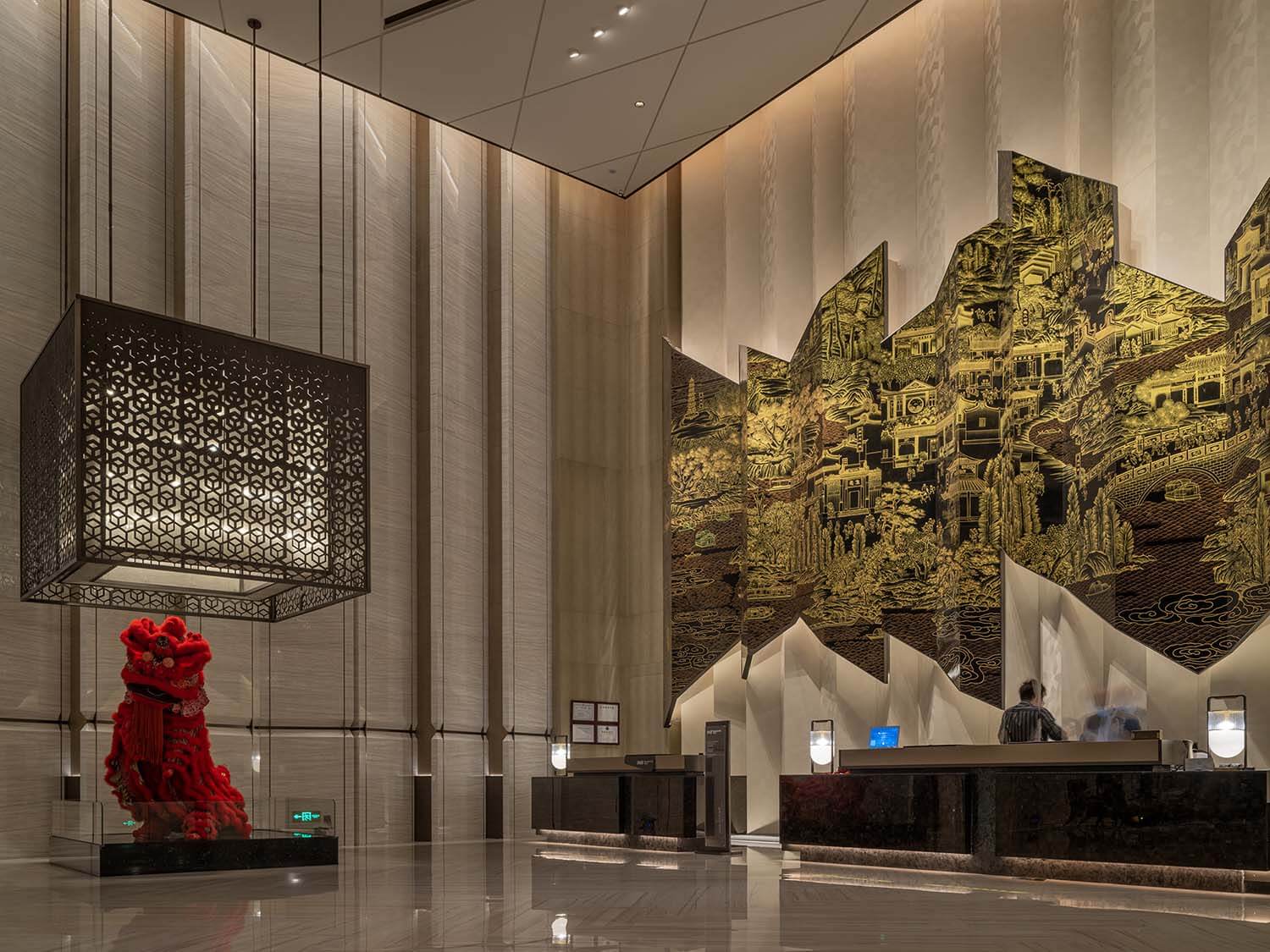 郑州开云中国设计公司-保利洲际开云中国装修设计案例(图7)