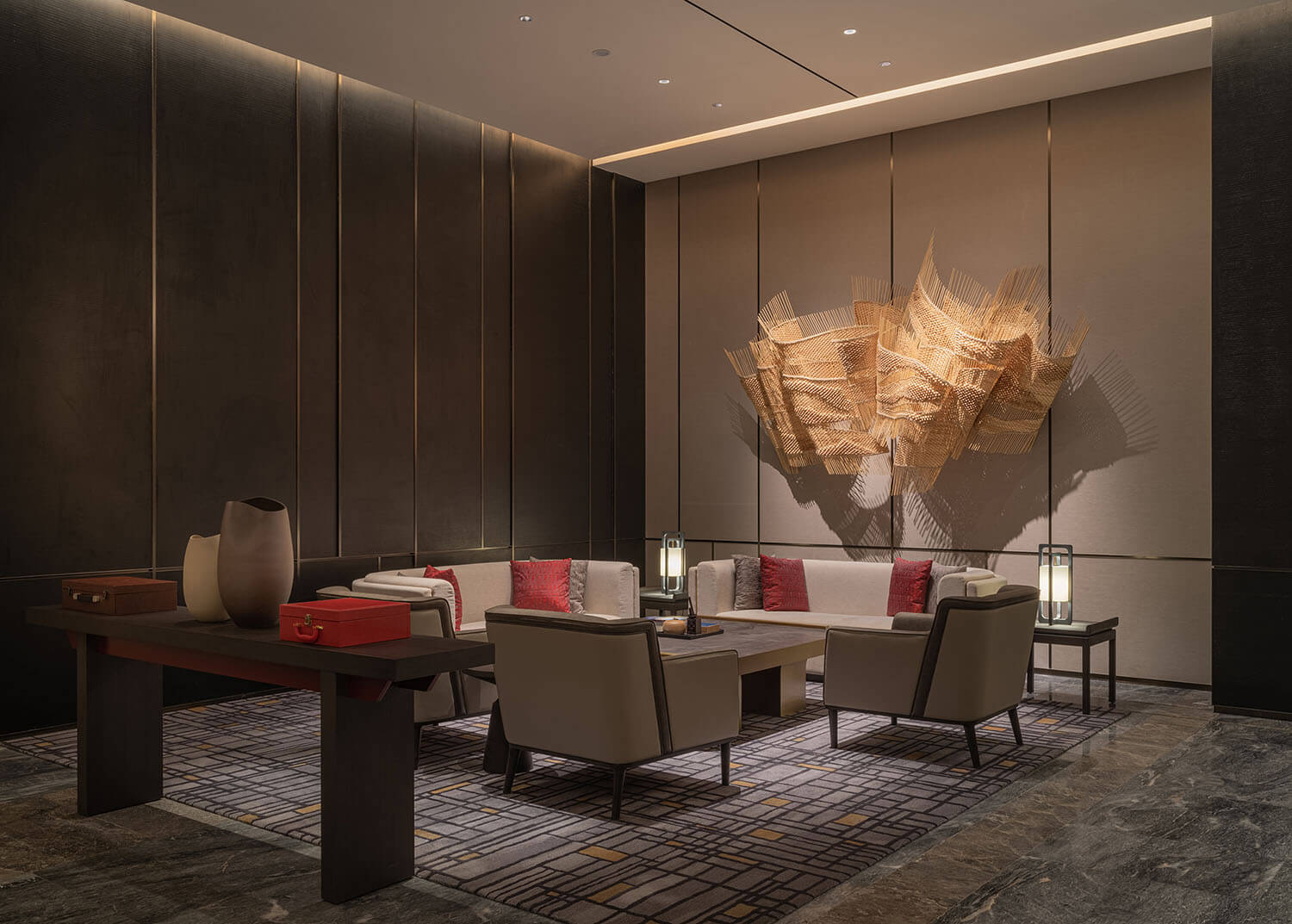 郑州开云中国设计公司-保利洲际开云中国装修设计案例(图19)