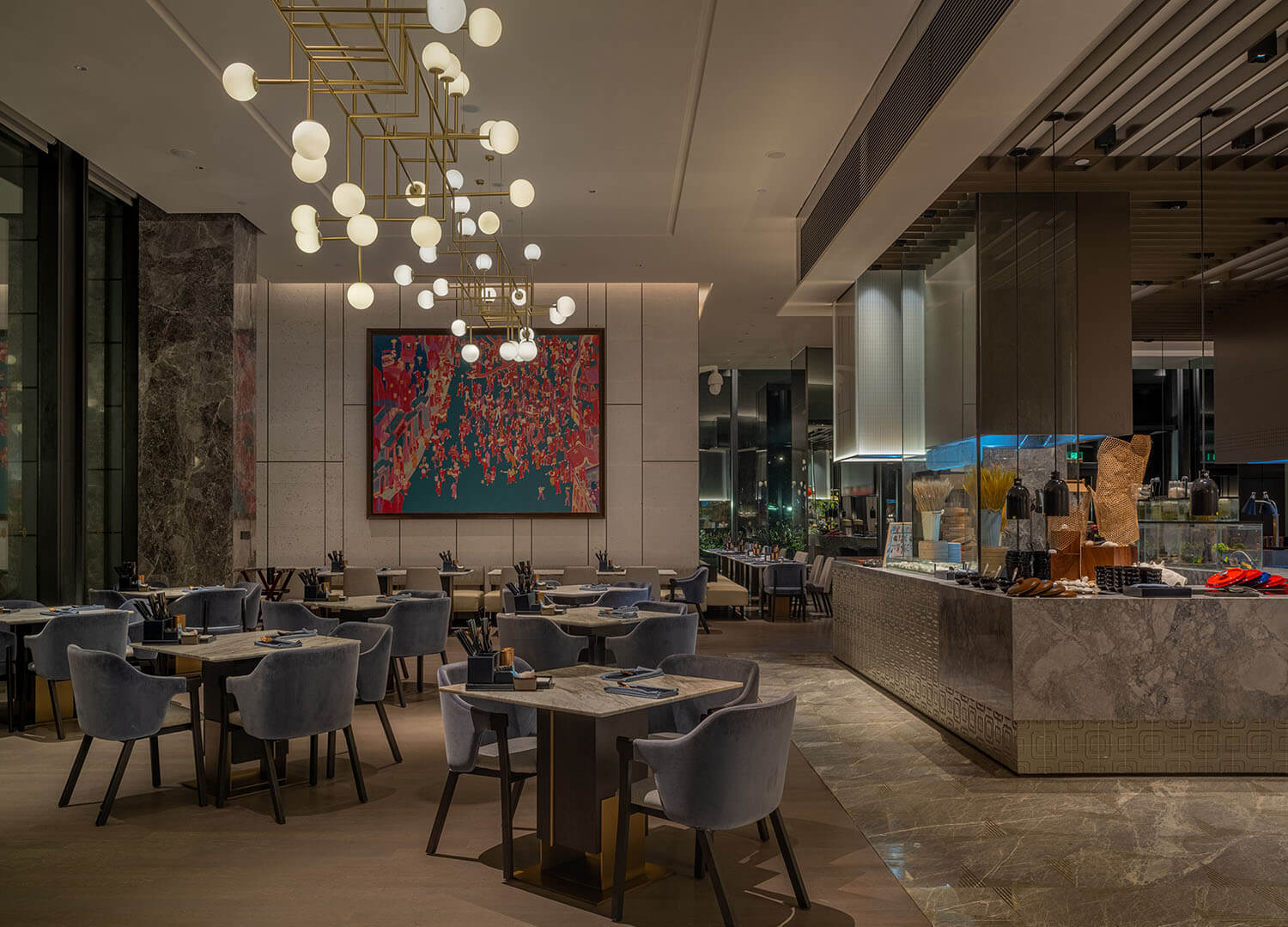 郑州开云中国设计公司-保利洲际开云中国装修设计案例(图24)