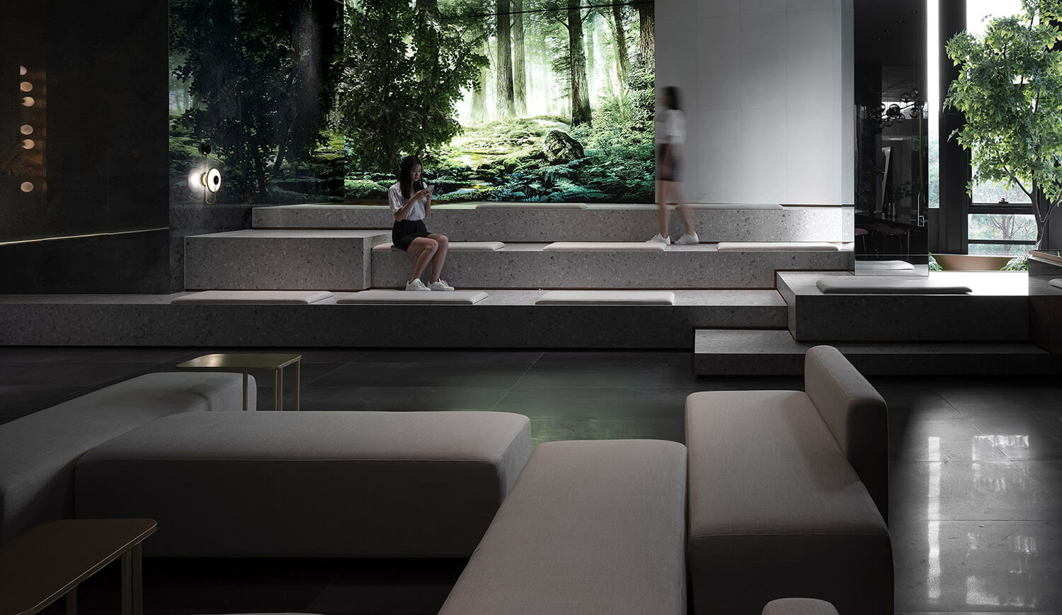 郑州集团办公室设计公司-兴辉国际总部展厅装修设计案例(图14) 郑州集团办公室设计公司-兴辉国际总部展厅装修设计案例(图14)