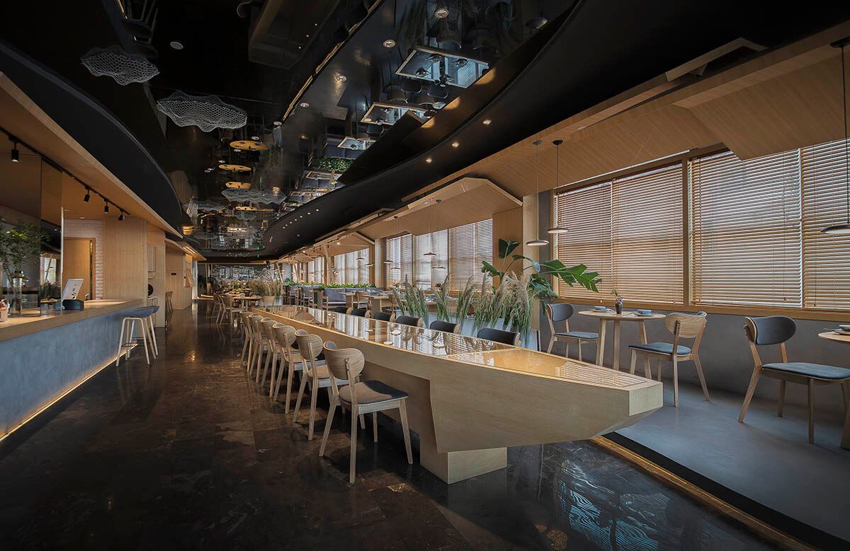 船岸主题餐厅装修—湖南菜特色餐厅设计案例(图1) 船岸主题餐厅装修—湖南菜特色餐厅设计案例(图1)