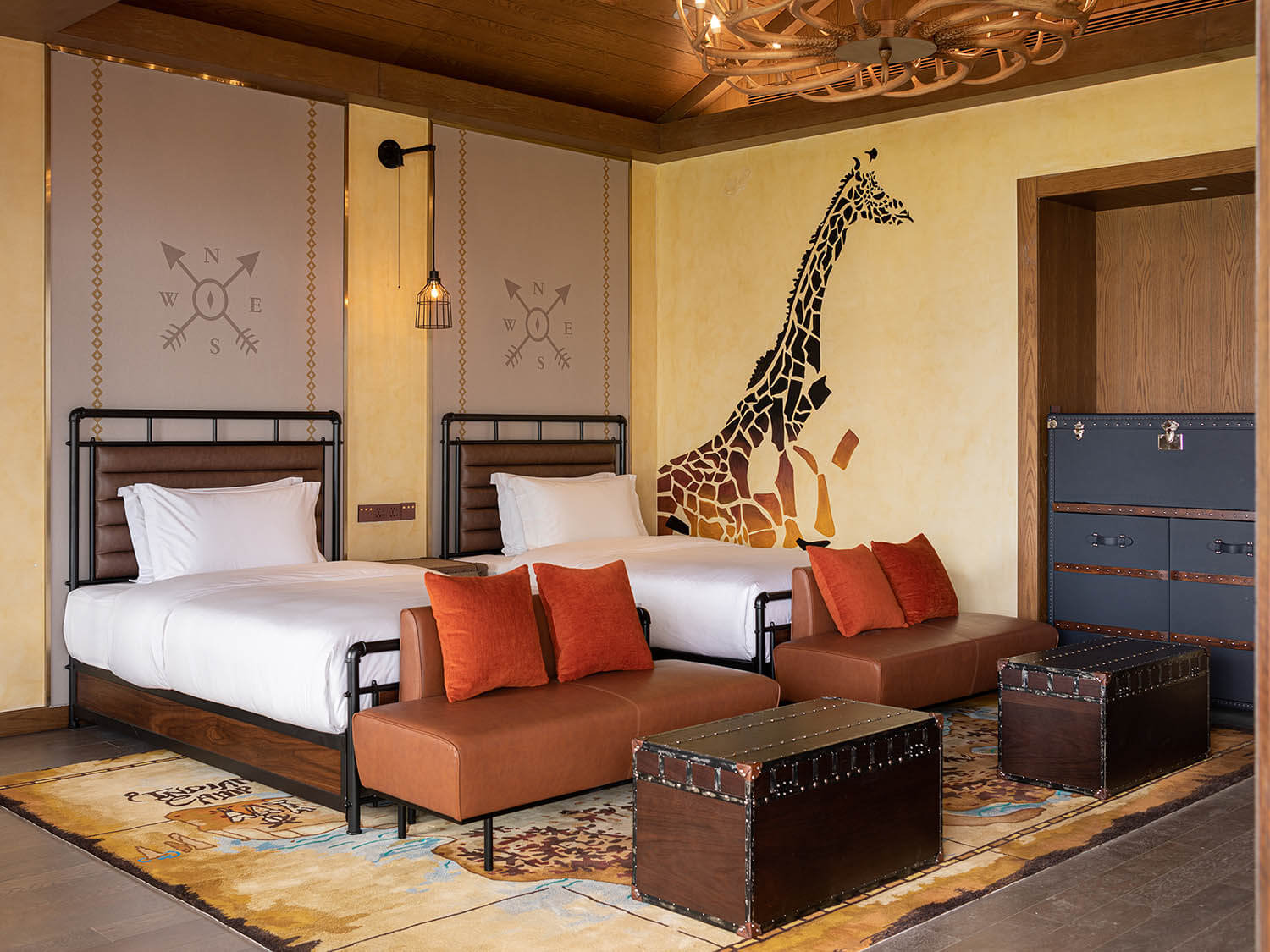 郑州银基冰雪开云中国设计—旅游度假区开云中国装修案例(图11)