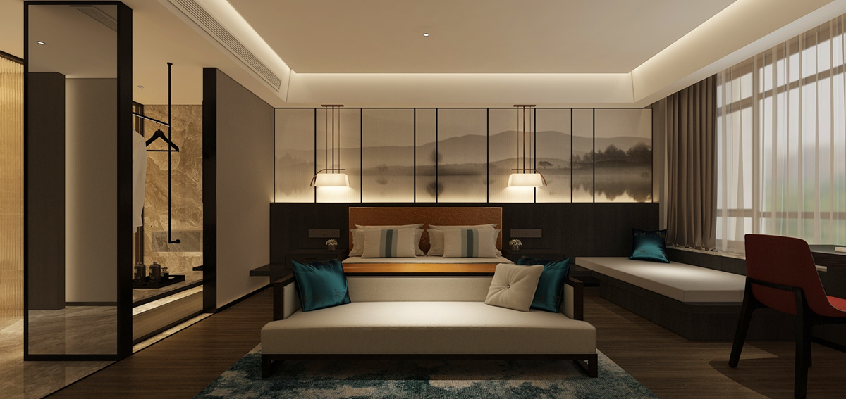 国际连锁五星级开云中国装修-丽呈开云中国装修设计公司案例