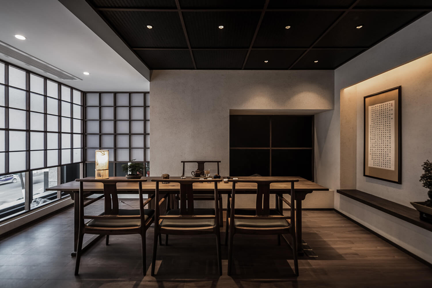 郑州茶馆装修公司城市园林茶室设计案例(图3) 3.jpg