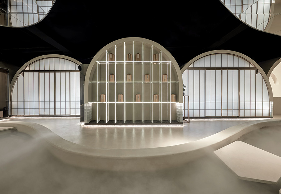 以江南水乡为主题的创意茶室设计分享(图3) 以江南水乡为主题的创意茶室设计分享(图3)